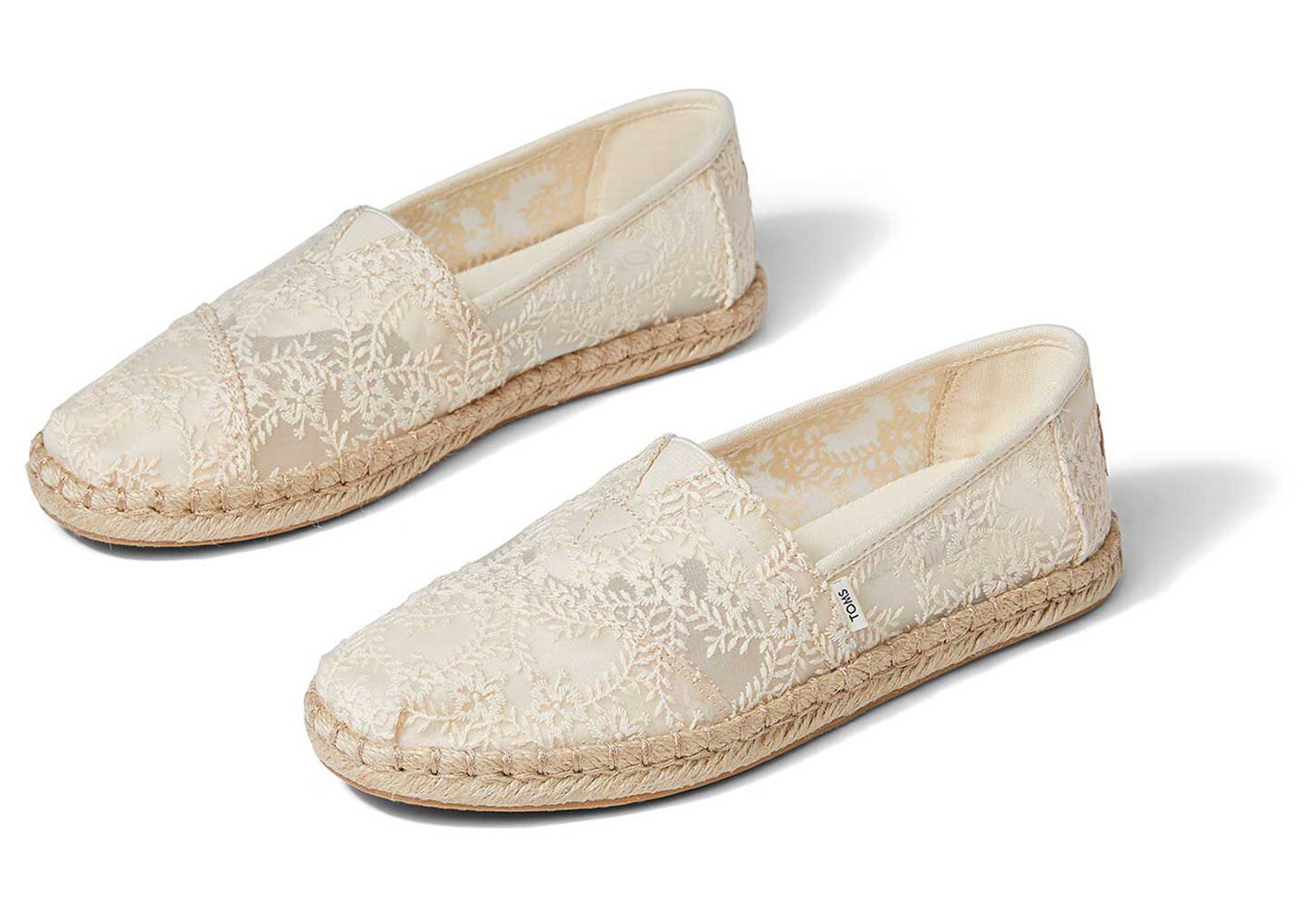 Toms Alpargata Rope Espadrille Beige - Womens - 87193-PQNI